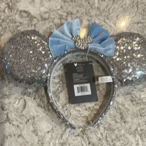Disney Silver Minnie Mouse Ears